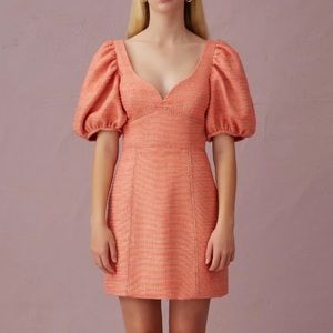 Keepsake || TEMPO MINI DRESS NEON FLECK